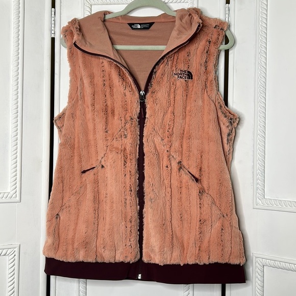 The North Face Jackets & Blazers - North Face furry zip hooded pocket vest